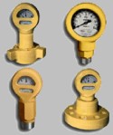 OTECO PRESSURE GAUGE MODEL 6, THREADED CONNECTION 2 ” NPT FEMALE, PRESSURE RANGE 0 – 20.000 PSI